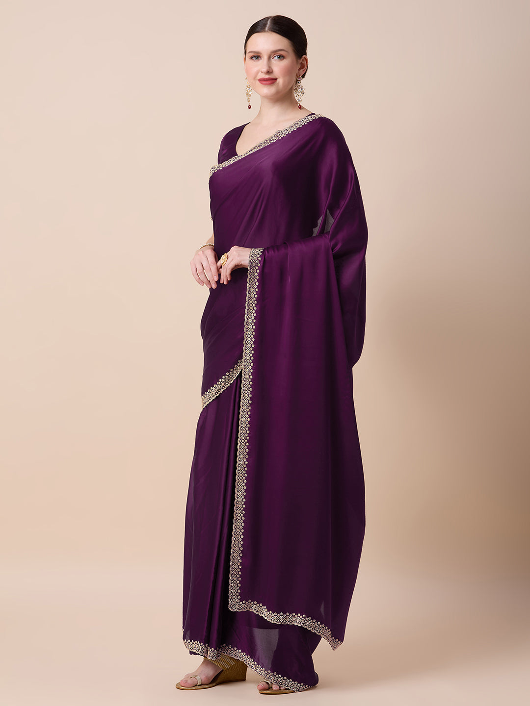 Vanya Ready to Wear Saree Gown - Roop Darshan