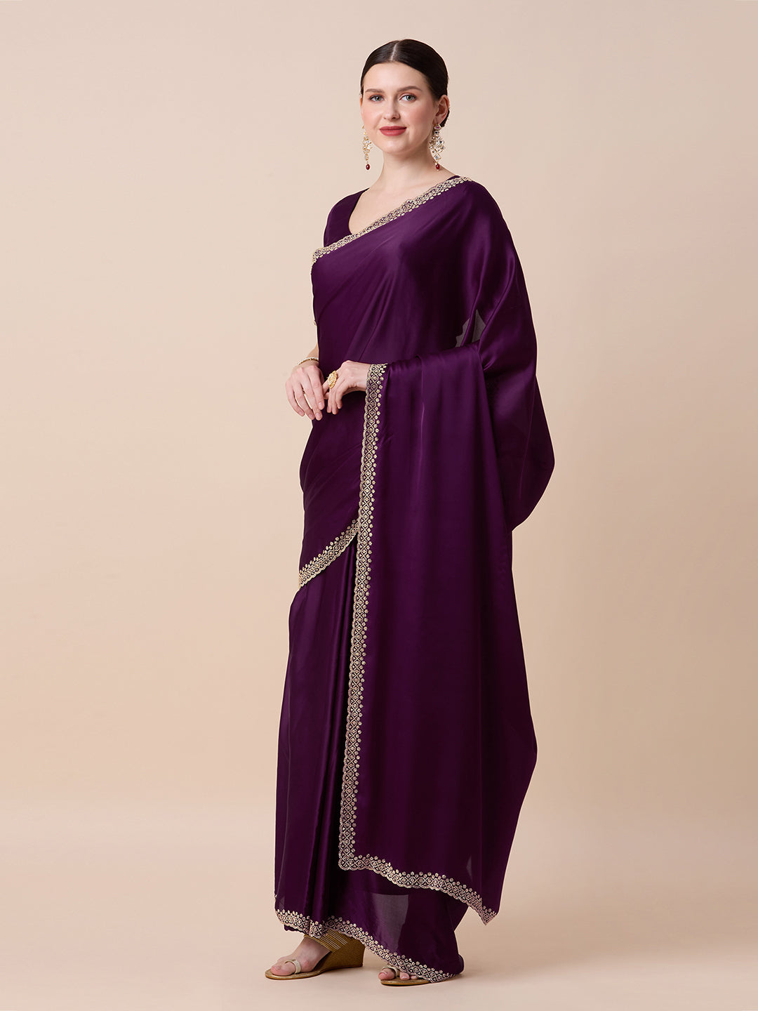 Vanya Ready to Wear Saree Gown - Roop Darshan