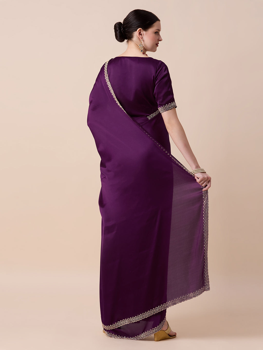 Vanya Ready to Wear Saree Gown - Roop Darshan