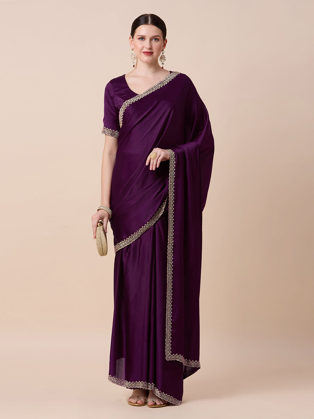 Vanya Ready to Wear Saree Gown - Roop Darshan