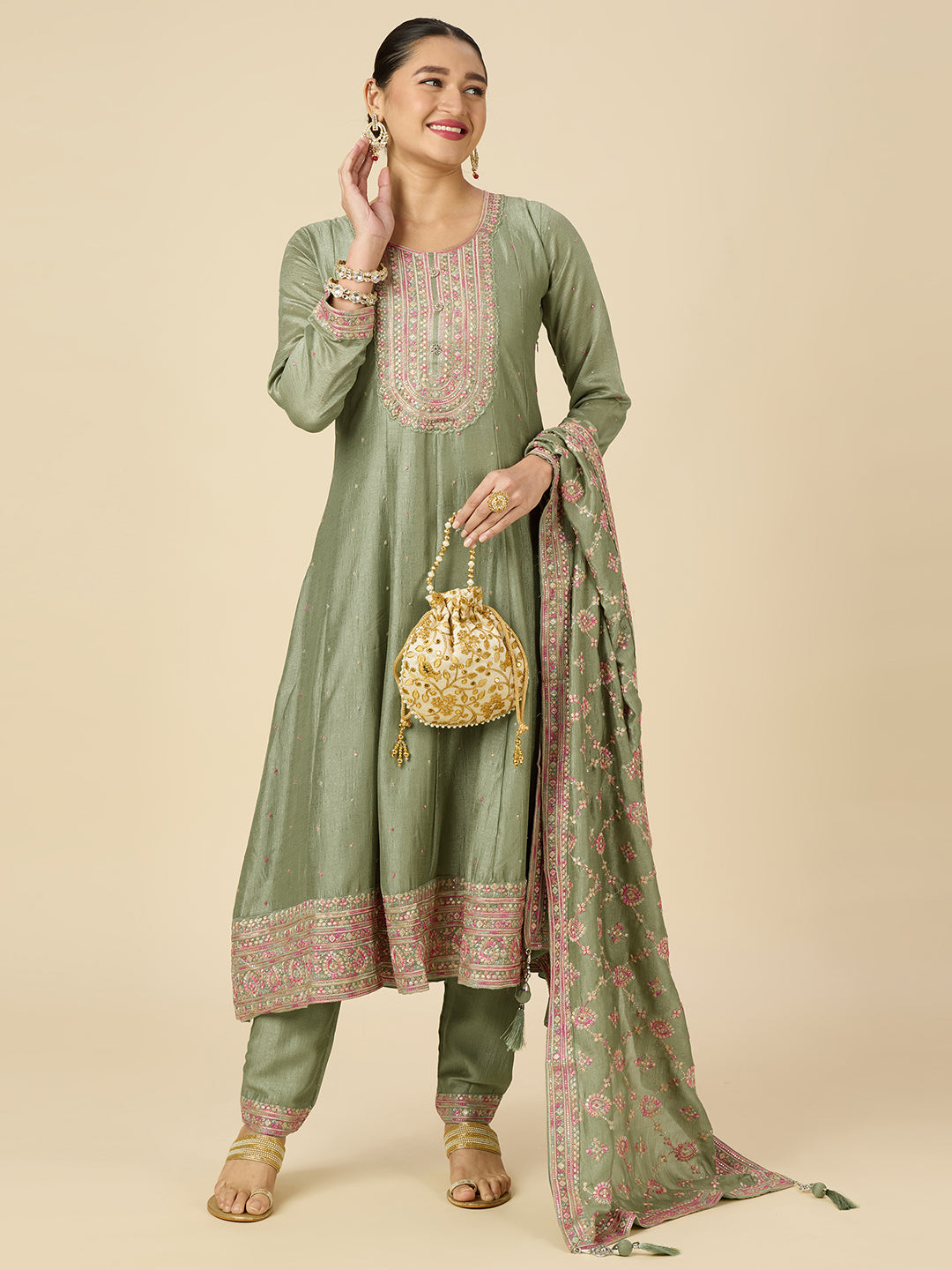 Niya Flair Suit - Roop Darshan