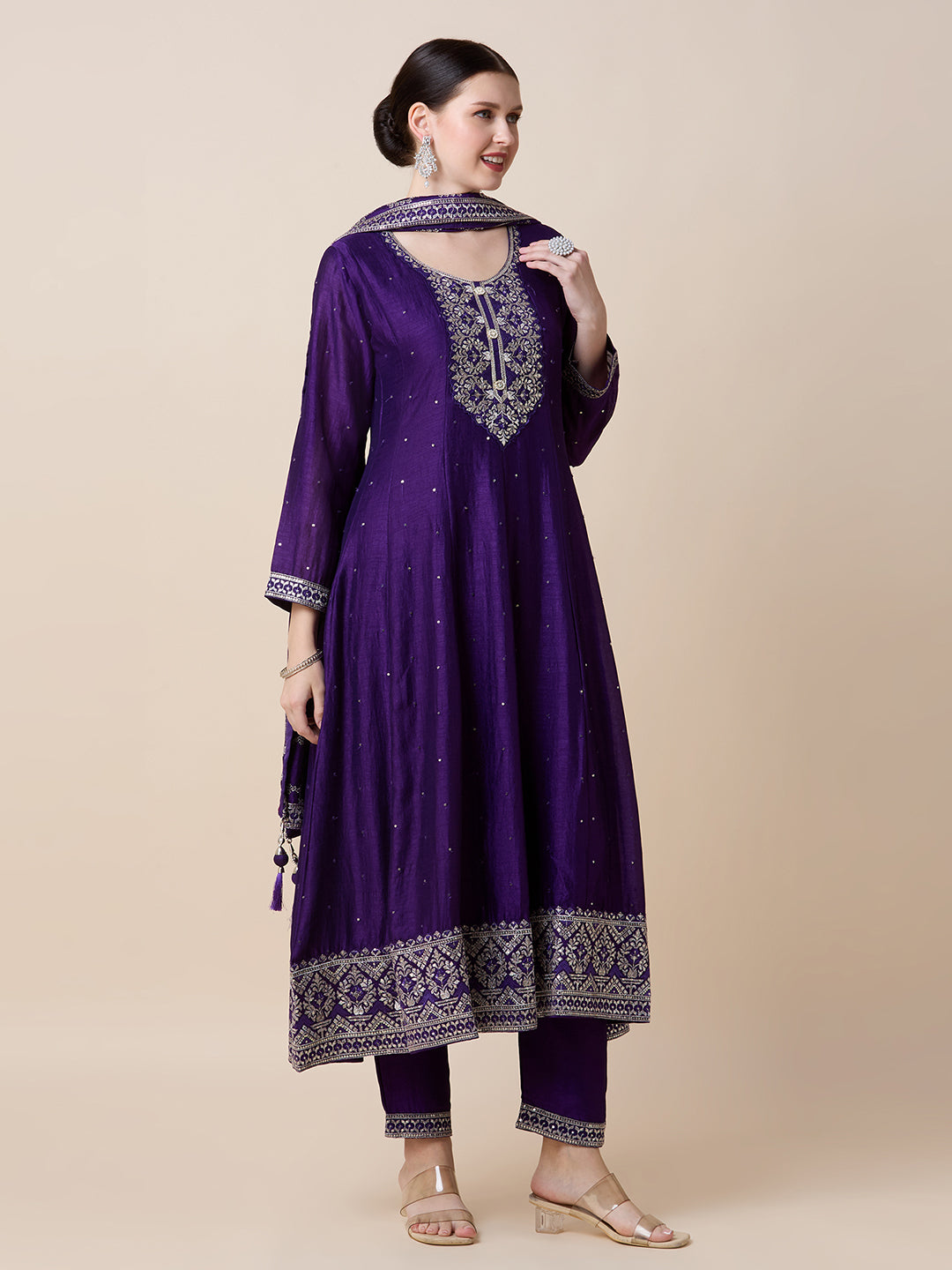 Keshni Flair Suit - Roop Darshan