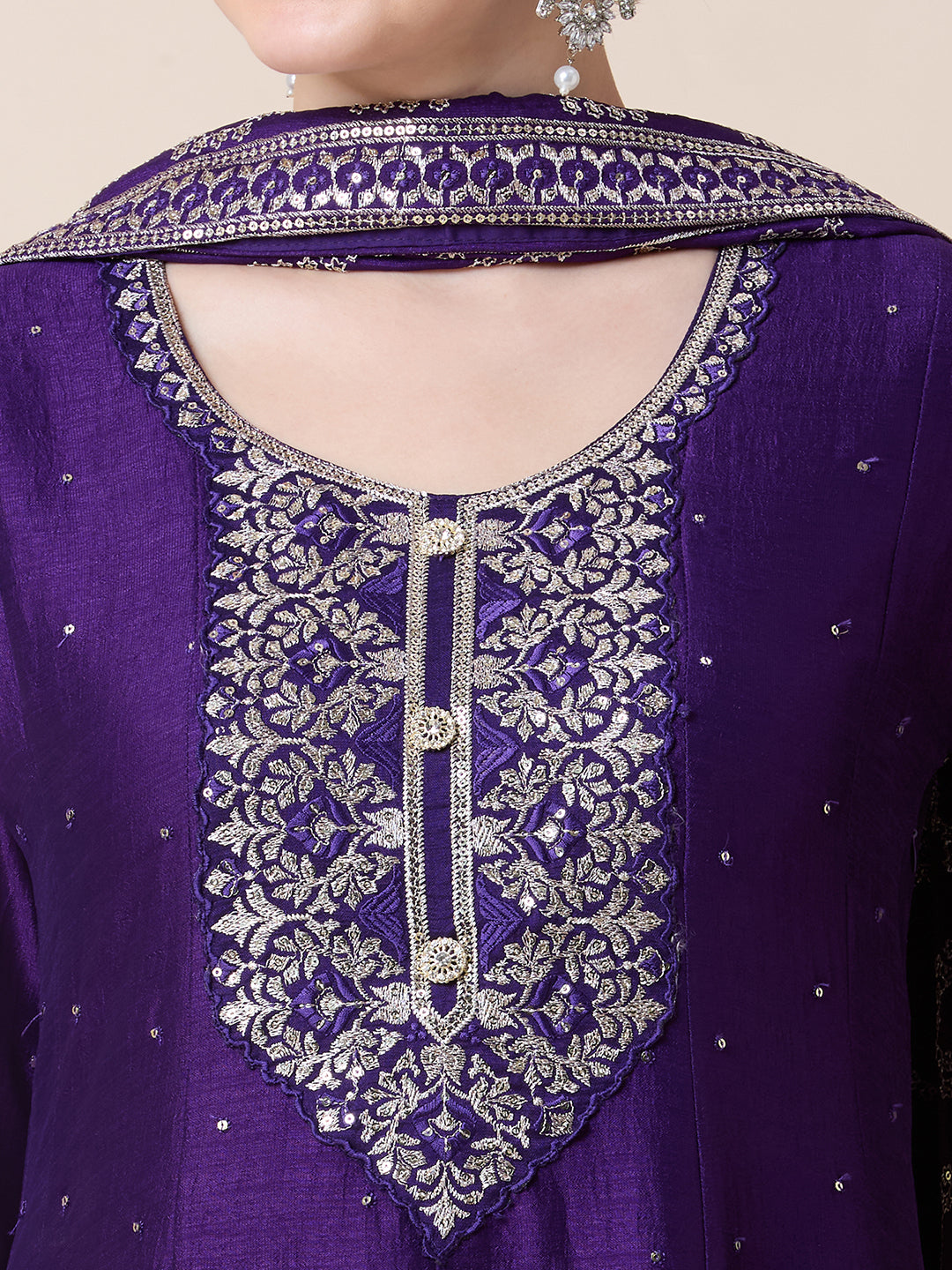 Keshni Flair Suit - Roop Darshan