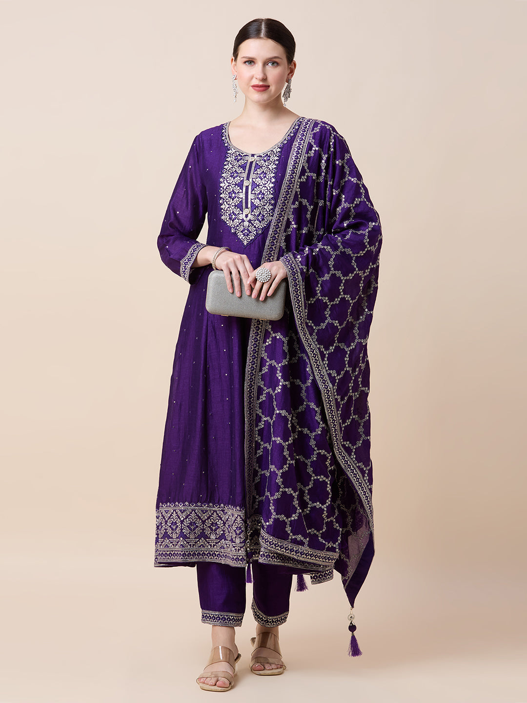 Keshni Flair Suit - Roop Darshan
