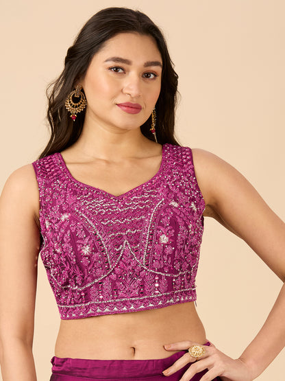 Hazel Lehenga Choli - Roop Darshan