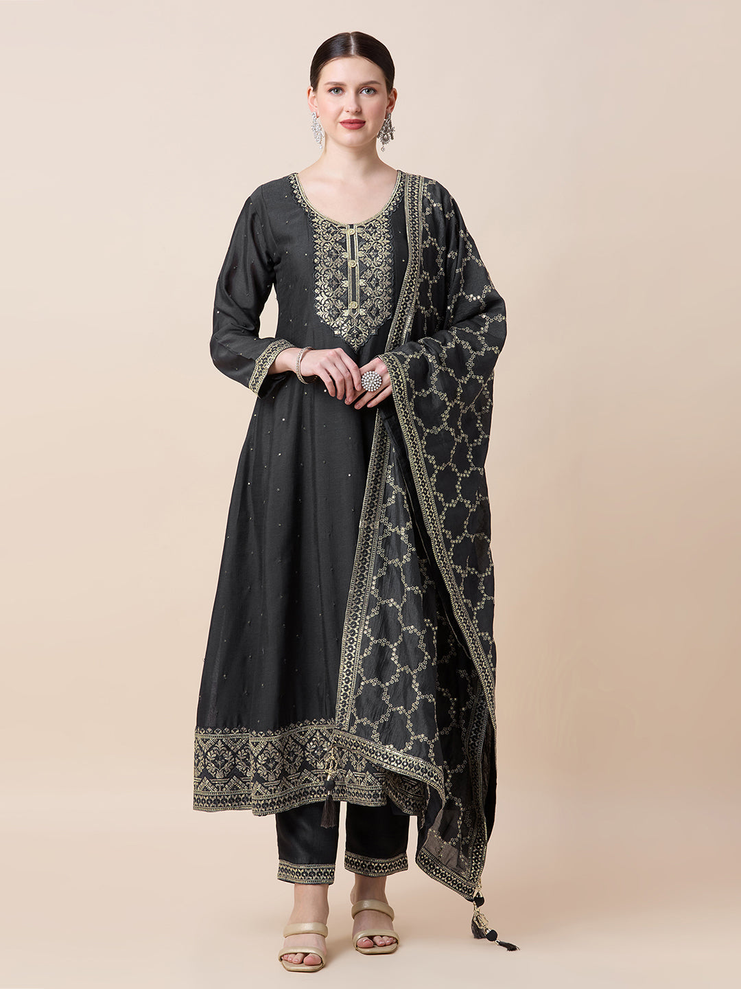 Keshni Flair Suit - Roop Darshan