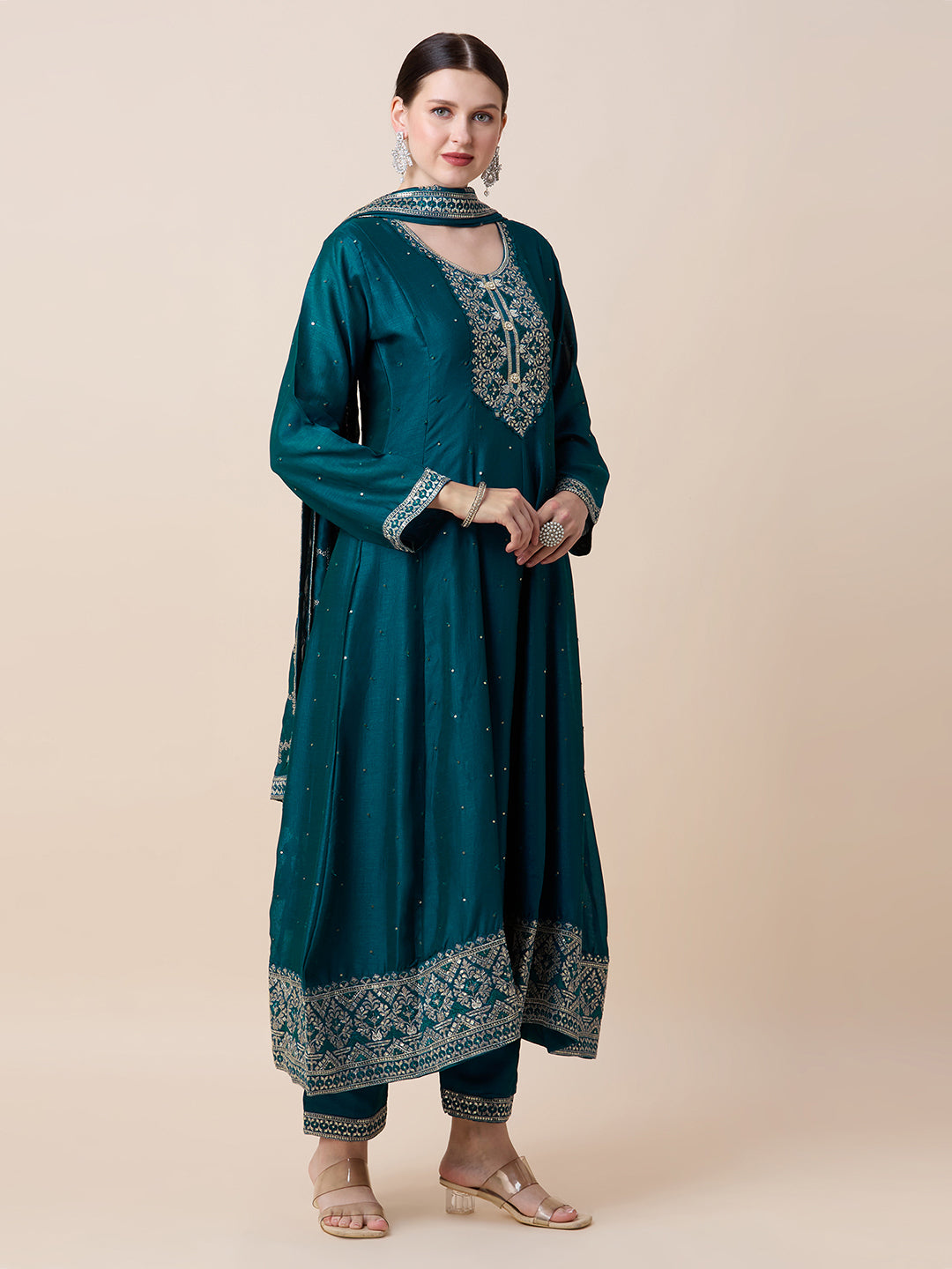 Keshni Flair Suit - Roop Darshan