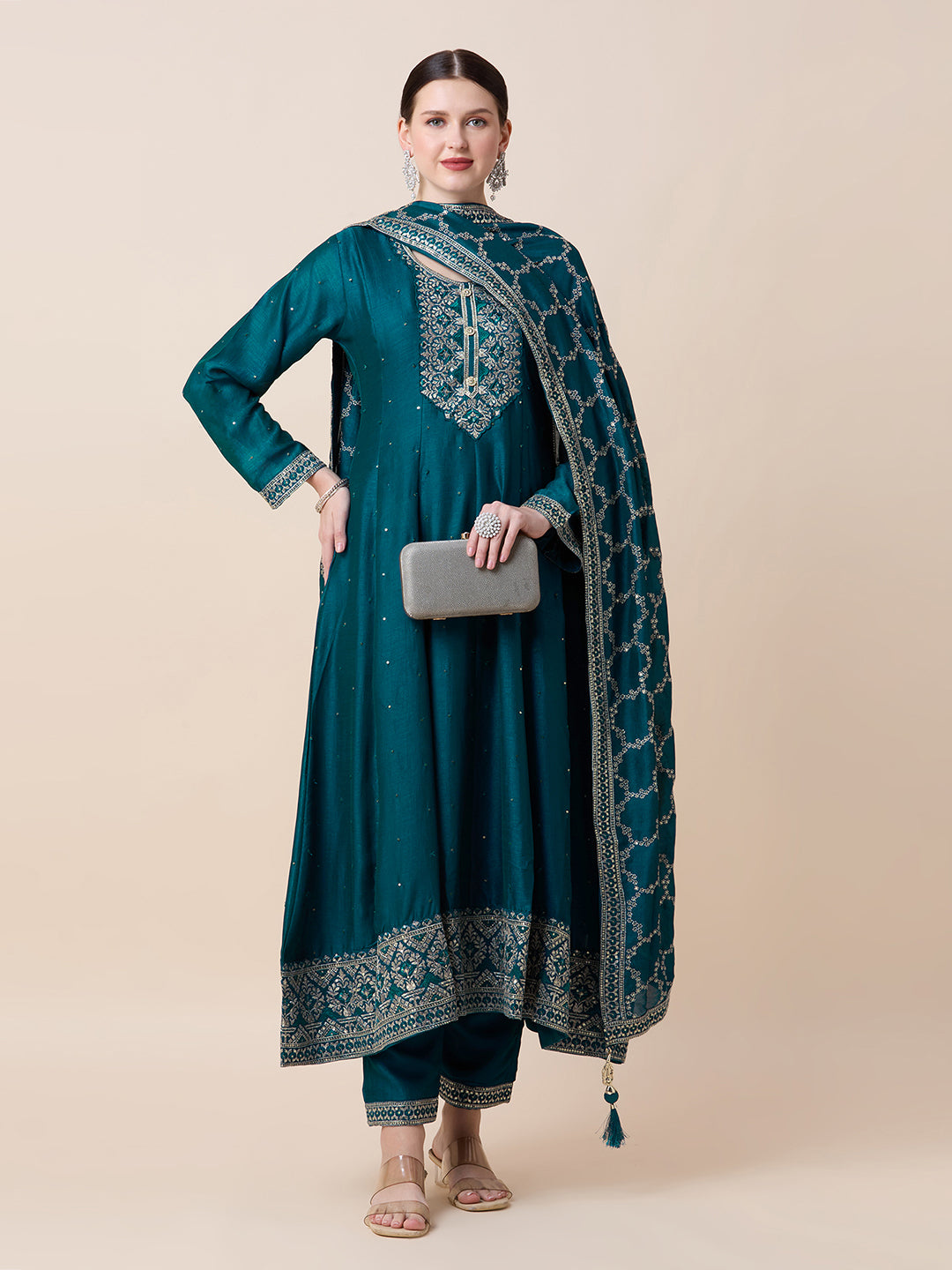 Keshni Flair Suit - Roop Darshan