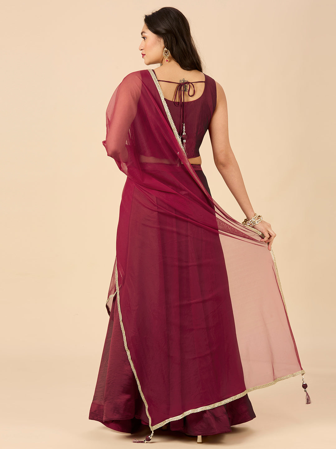 Hazel Lehenga Choli - Roop Darshan