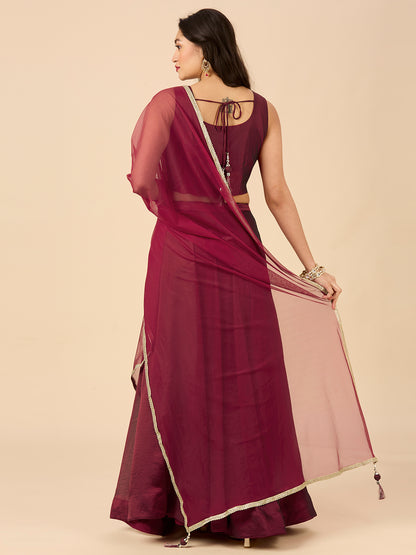 Hazel Lehenga Choli - Roop Darshan