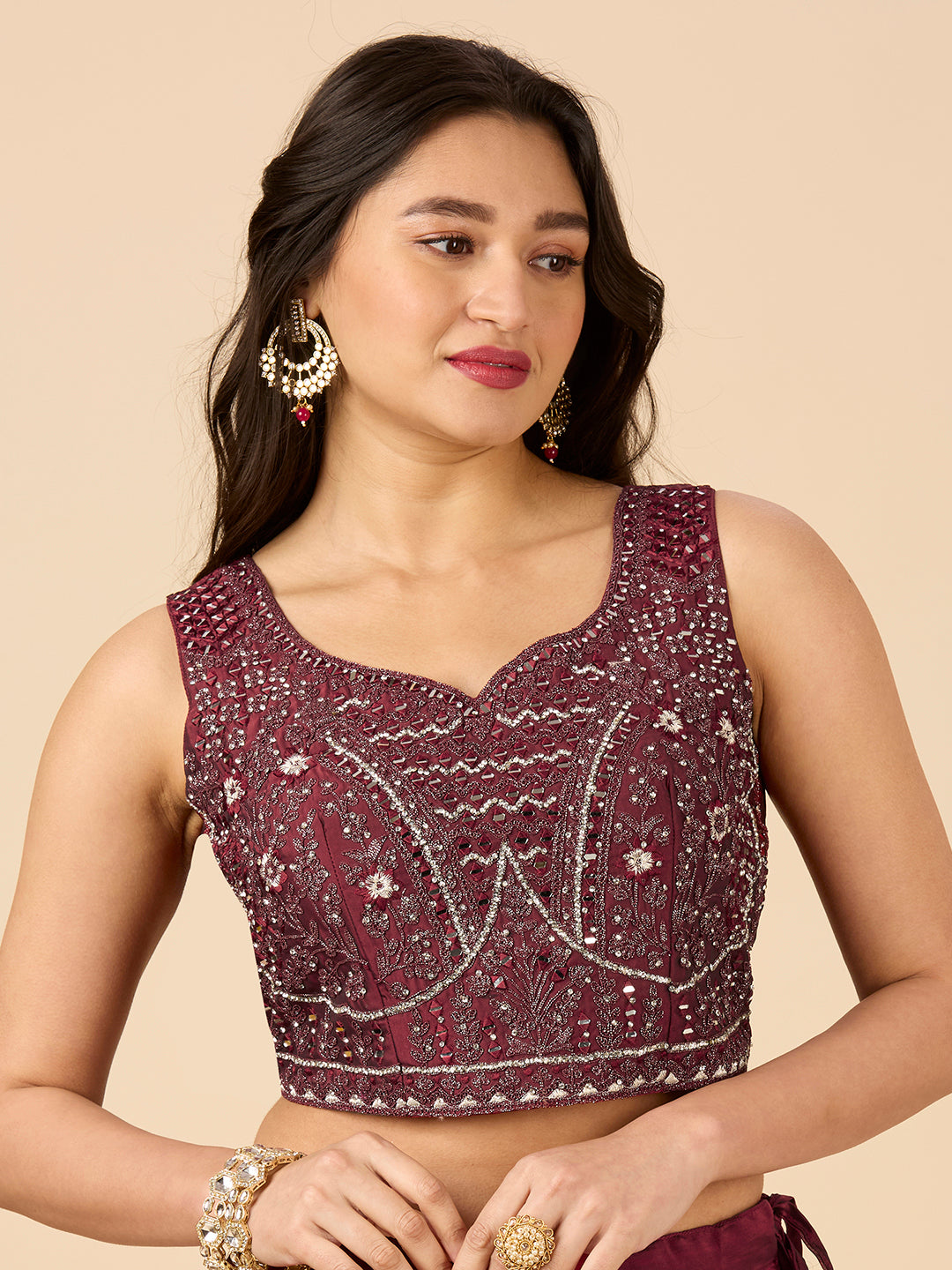 Hazel Lehenga Choli - Roop Darshan