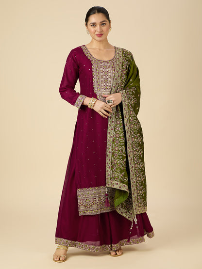 Shivani Palazzo Suit