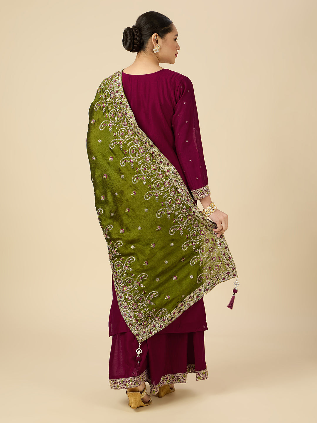 Shivani Palazzo Suit - Roop Darshan
