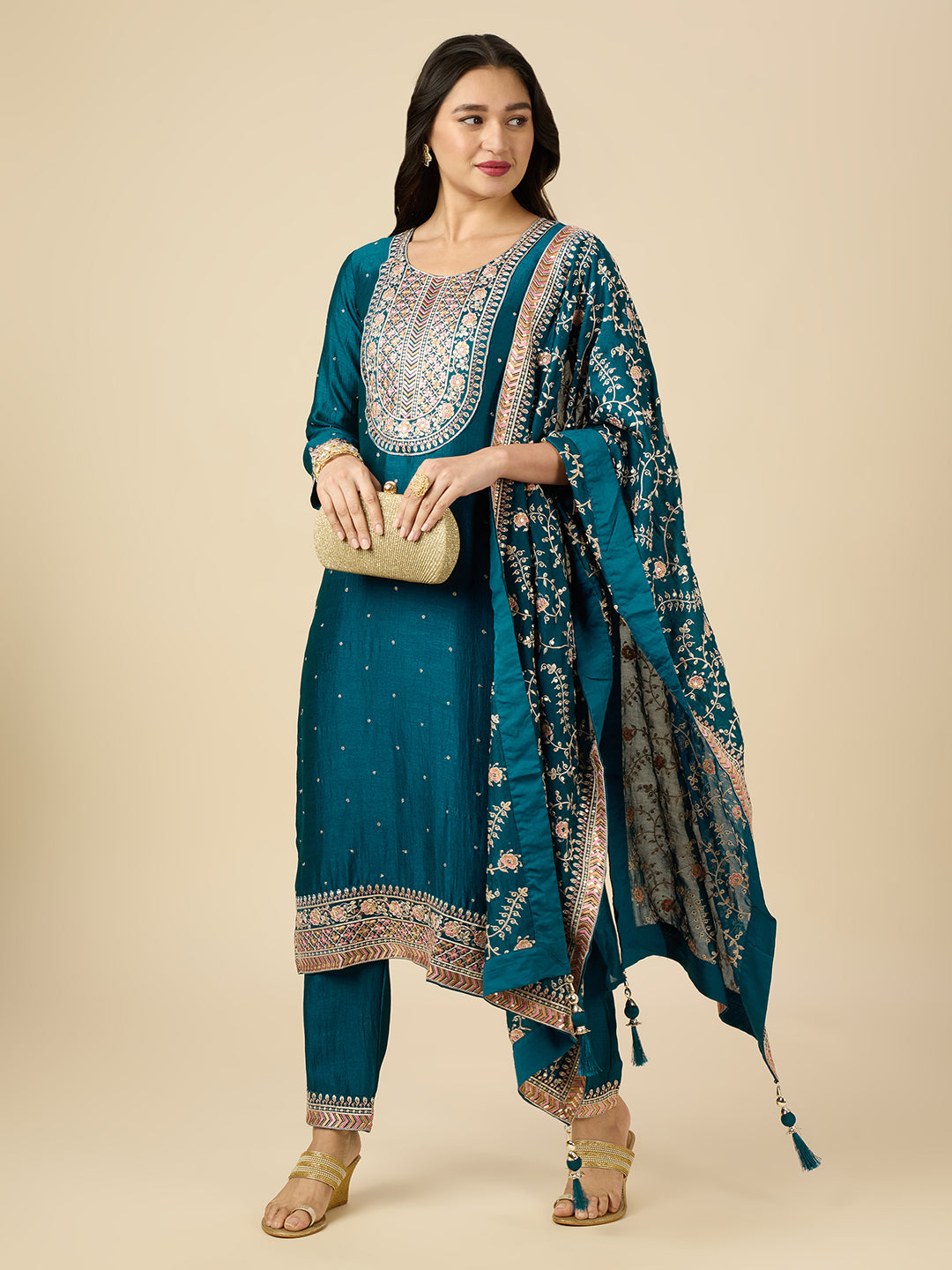 Viana Kamiz &amp; Pant - Roop Darshan