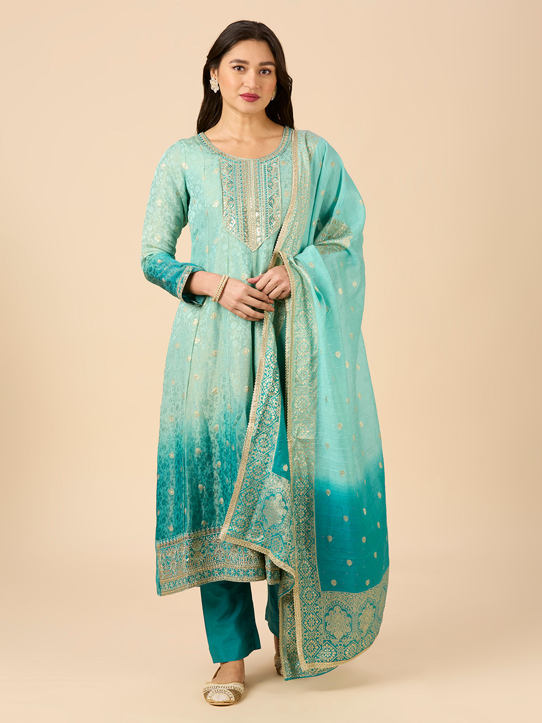 Rehana Flair Suit - Roop Darshan