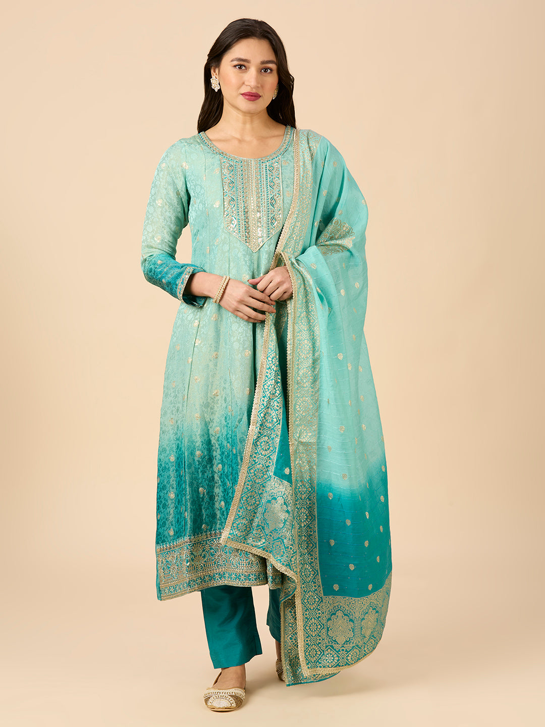 Rehana Flair Suit - Roop Darshan