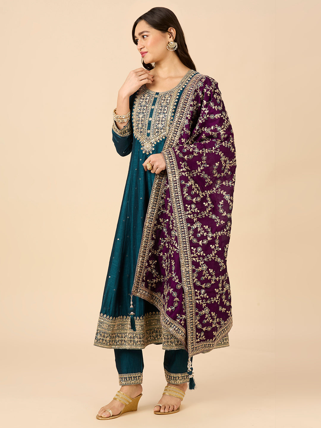 Mahi Flair Suit - Roop Darshan