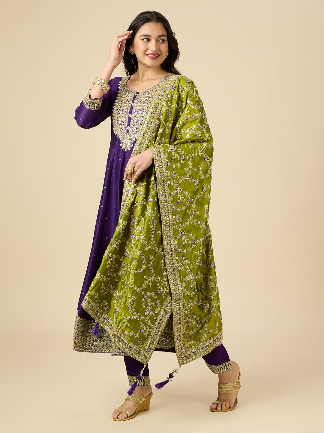 Mahi Flair Suit - Roop Darshan