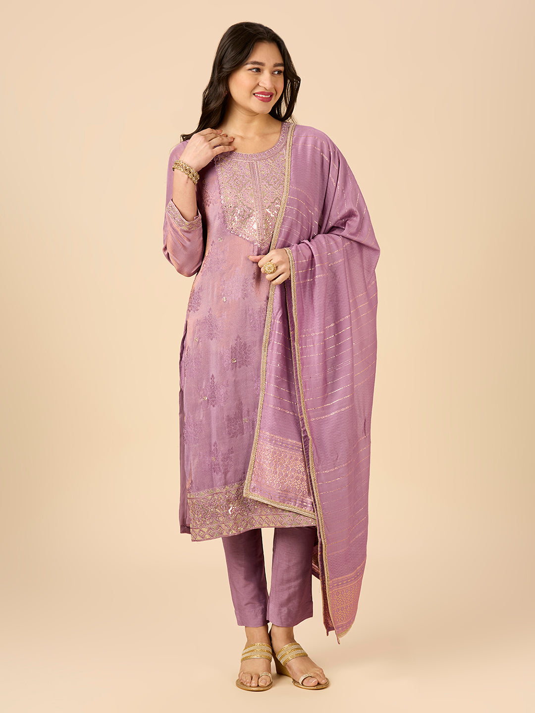 Mitali Kamiz &amp; Pant - Roop Darshan