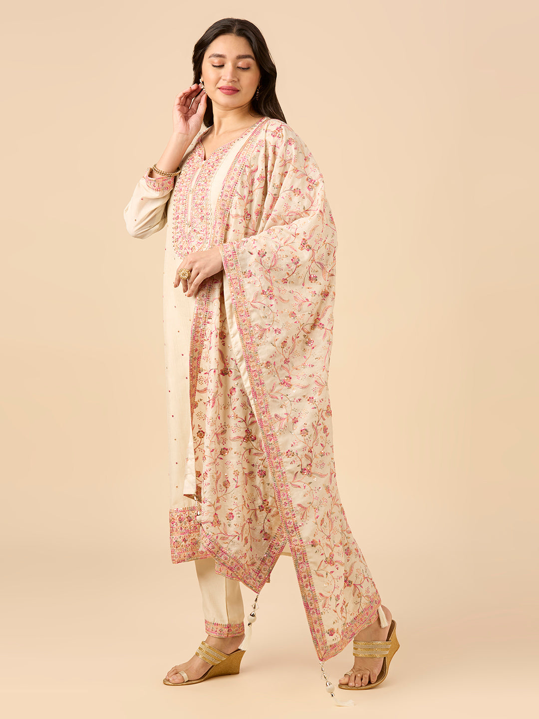 Raya Kamiz &amp; Pant - Roop Darshan