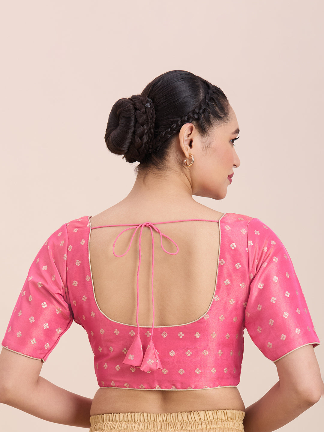 Silk Saree Blouse - Roop Darshan