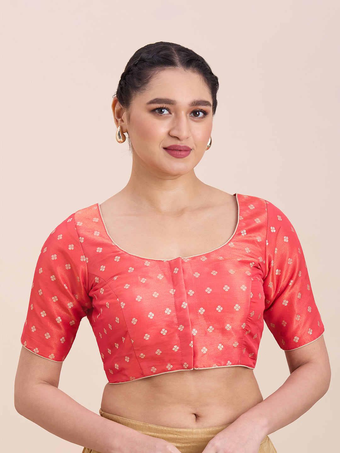 Silk Saree Blouse - Roop Darshan