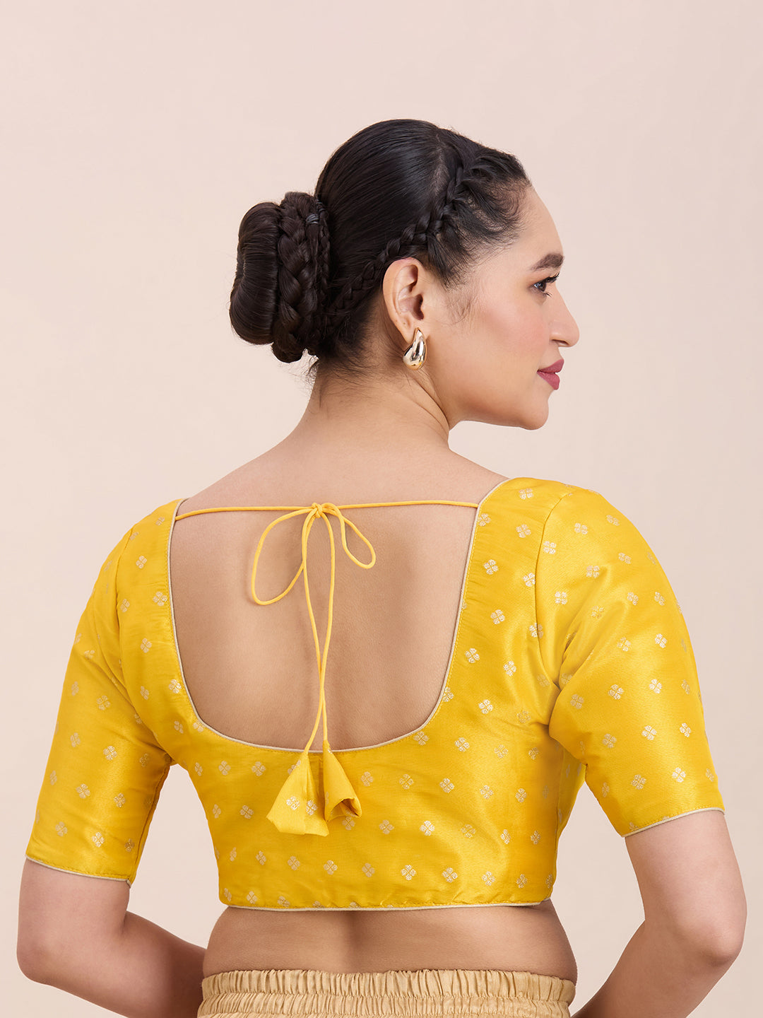 Silk Saree Blouse - Roop Darshan
