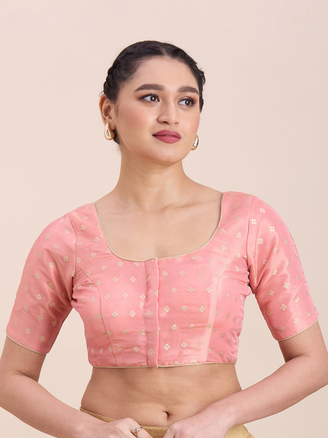 Silk Saree Blouse - Roop Darshan