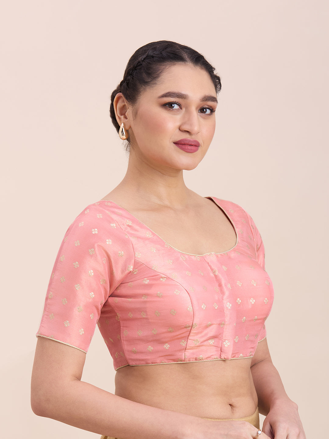 Silk Saree Blouse - Roop Darshan