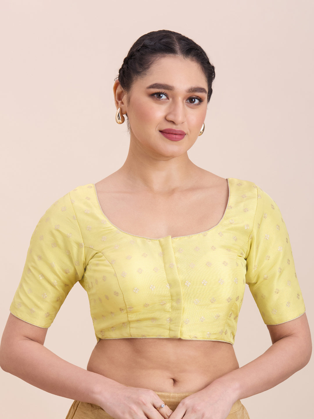 Silk Saree Blouse - Roop Darshan