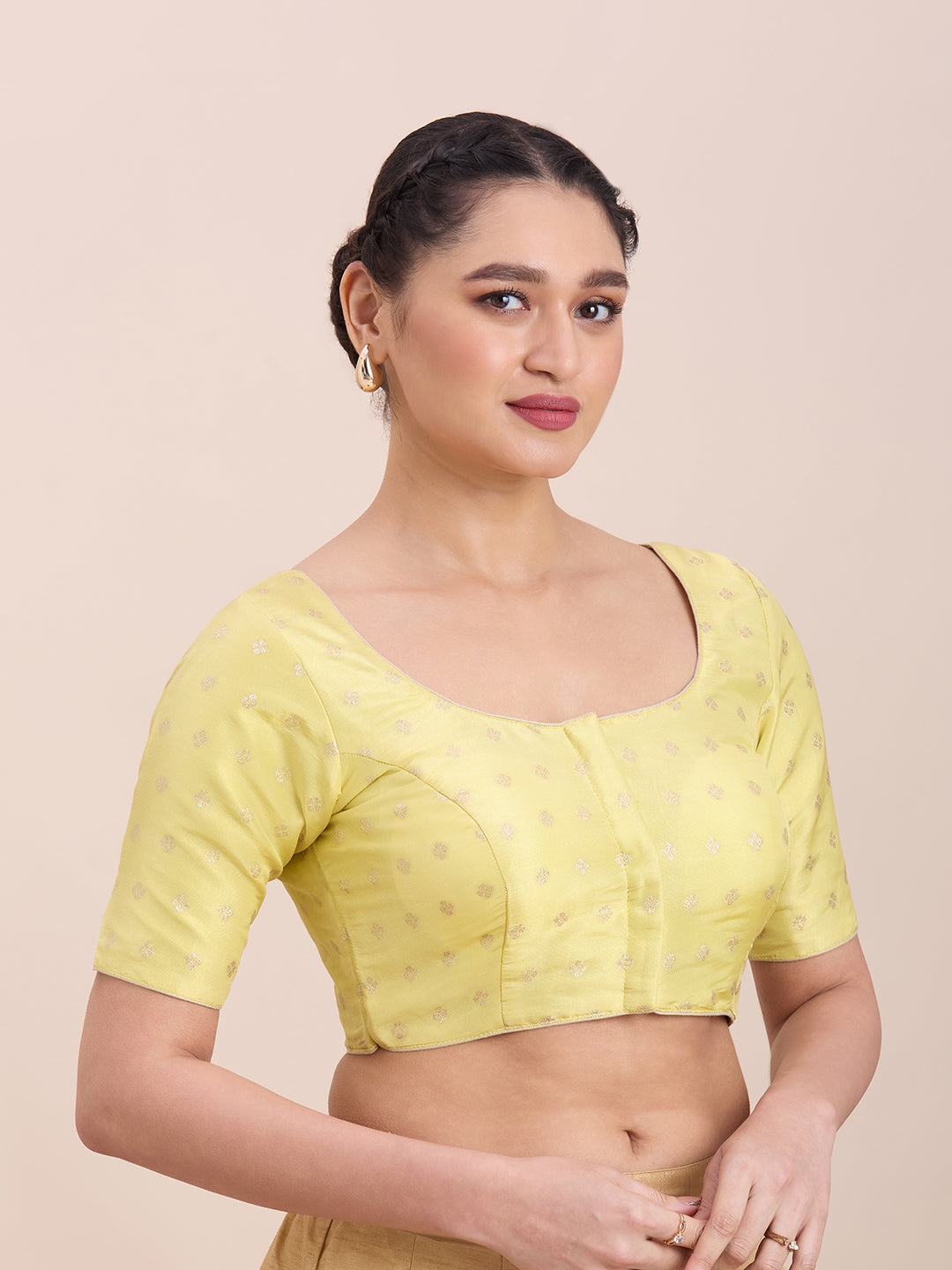 Silk Saree Blouse - Roop Darshan