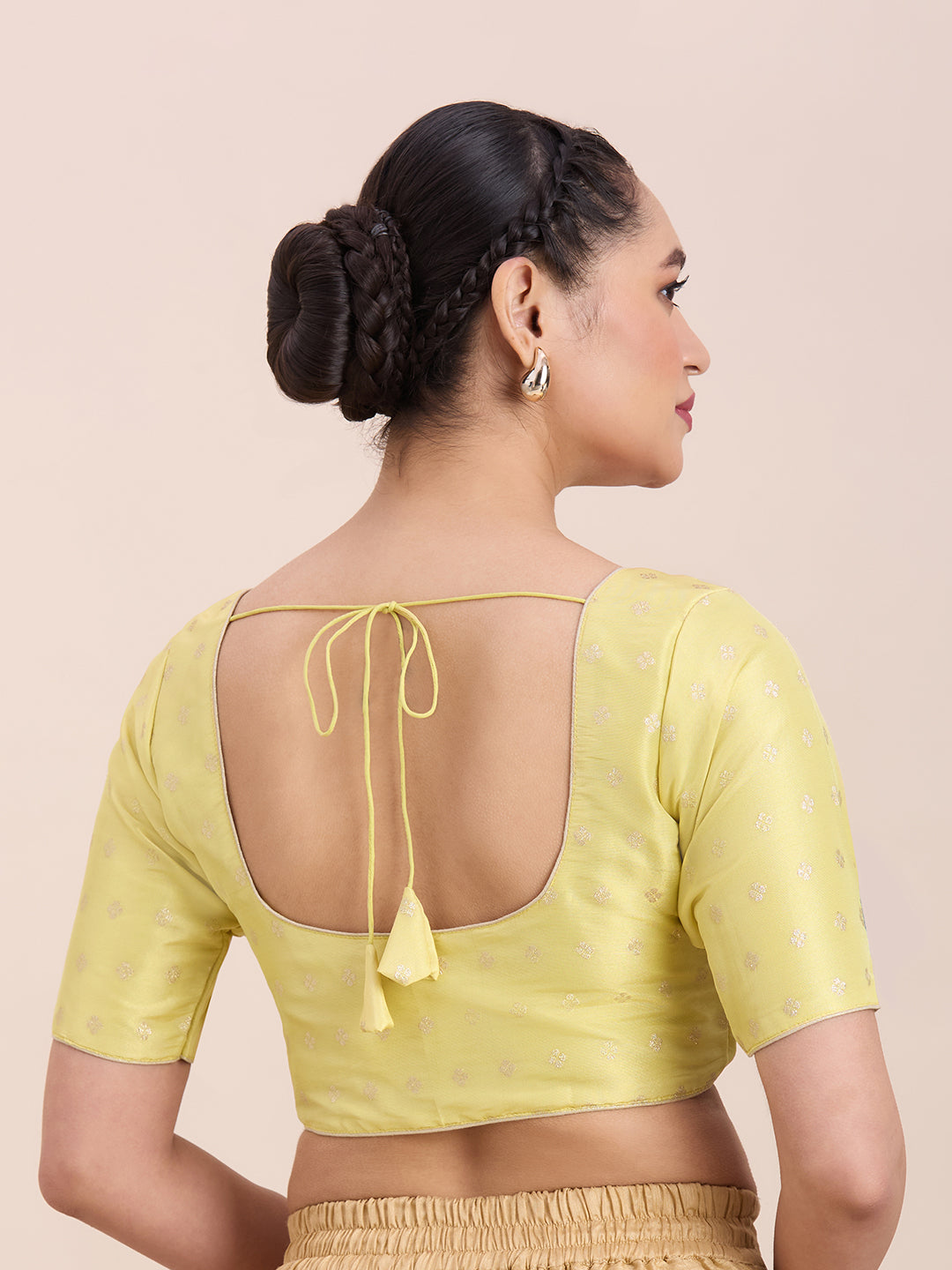 Silk Saree Blouse - Roop Darshan