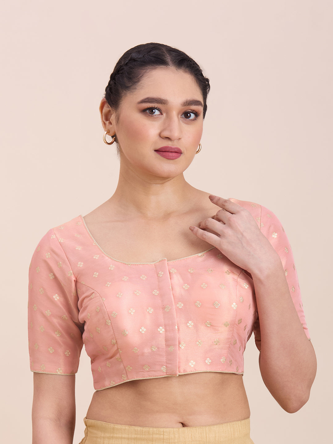 Silk Saree Blouse - Roop Darshan