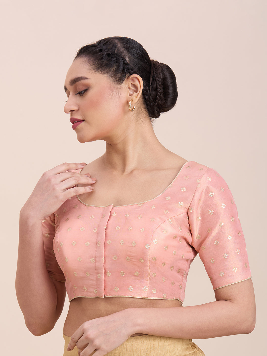 Silk Saree Blouse - Roop Darshan