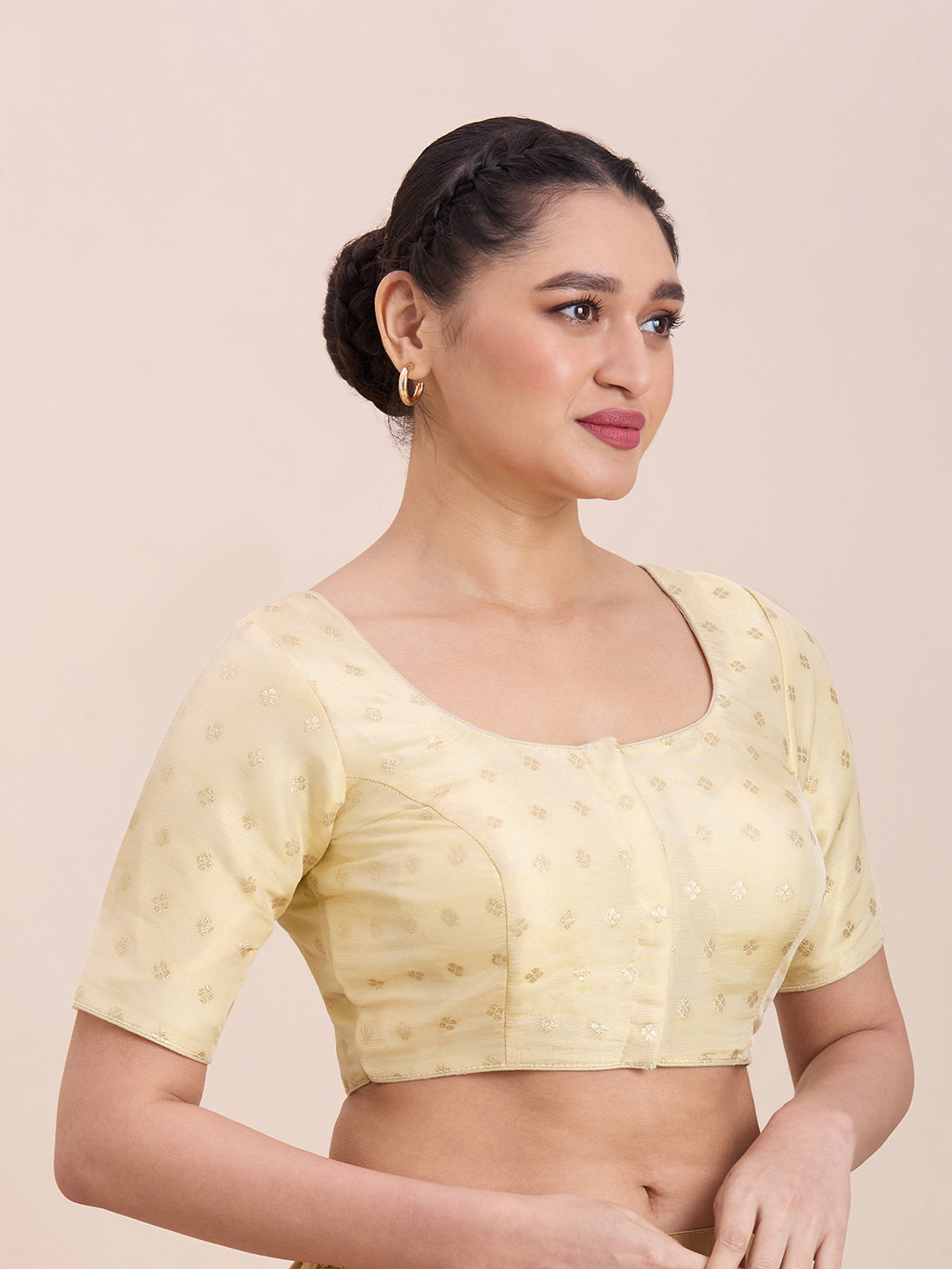 Silk Saree Blouse - Roop Darshan