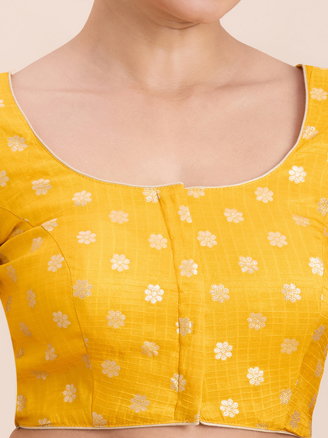 Silk Saree Blouse - Roop Darshan