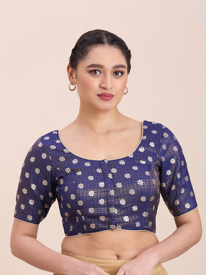 Silk Saree Blouse - Roop Darshan