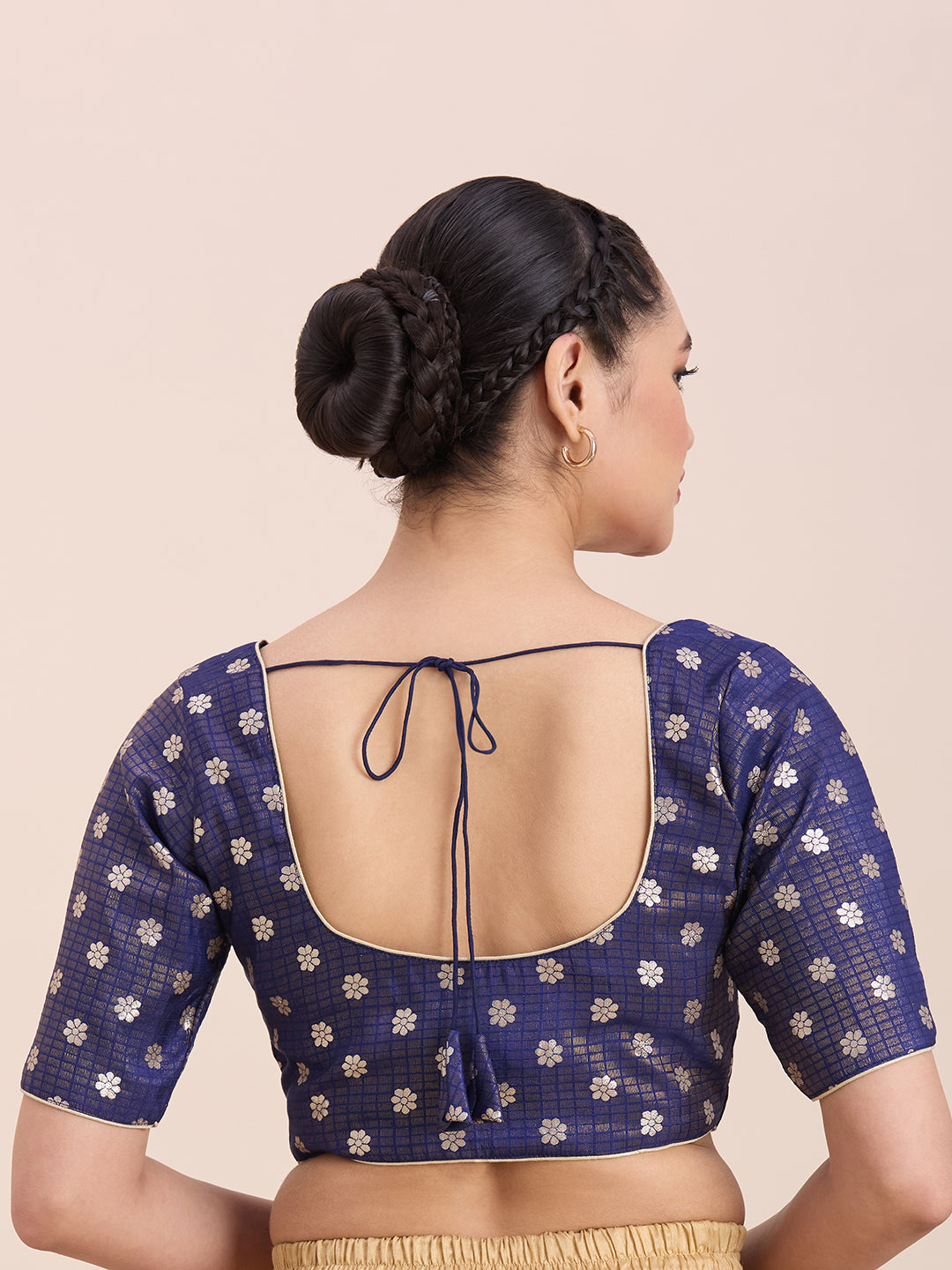 Silk Saree Blouse - Roop Darshan