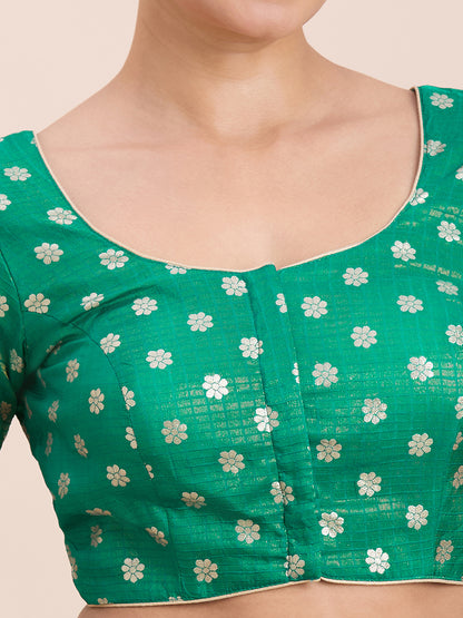 Silk Saree Blouse - Roop Darshan