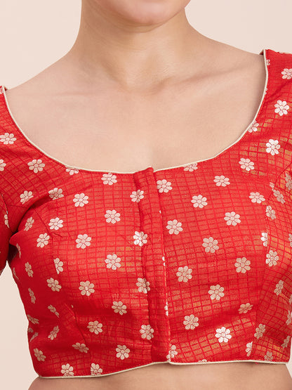 Silk Saree Blouse - Roop Darshan