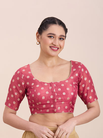 Silk Saree Blouse - Roop Darshan