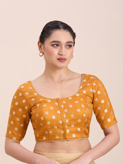 Silk Saree Blouse - Roop Darshan