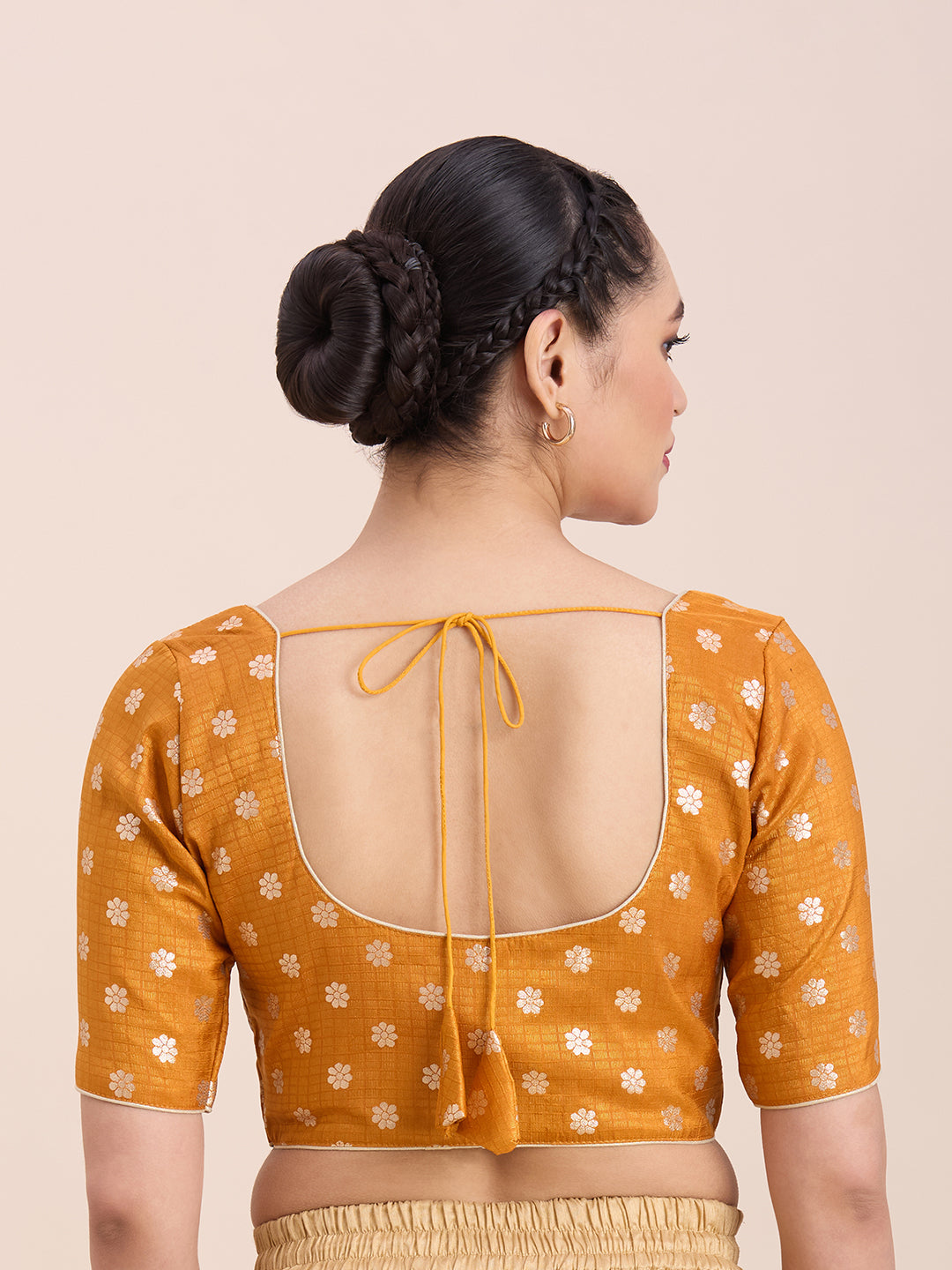 Silk Saree Blouse - Roop Darshan