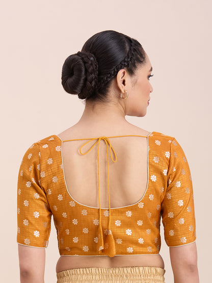 Silk Saree Blouse - Roop Darshan