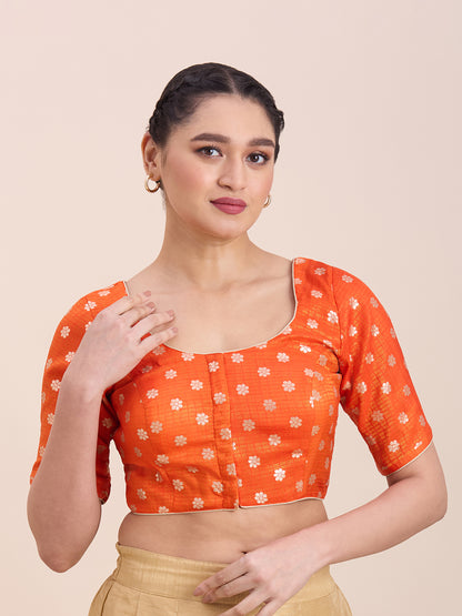 Silk Saree Blouse - Roop Darshan