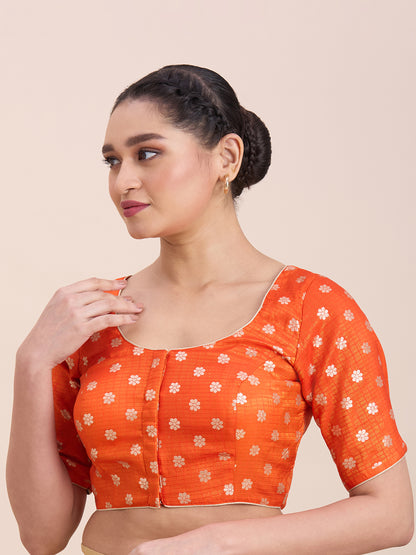 Silk Saree Blouse - Roop Darshan