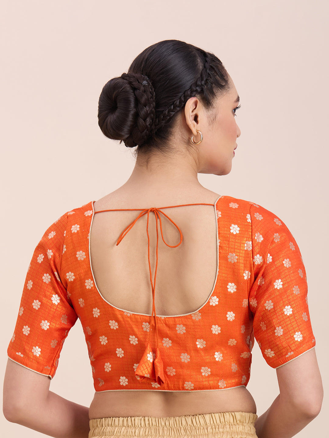 Silk Saree Blouse - Roop Darshan