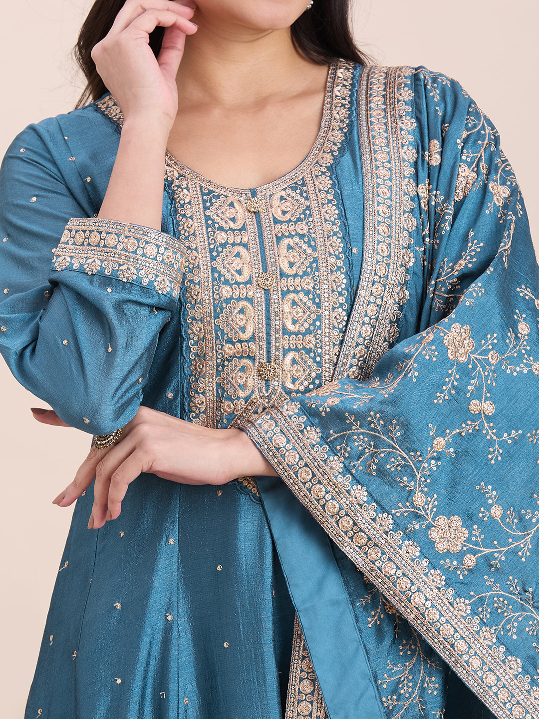 Isha Flair Suit - Roop Darshan