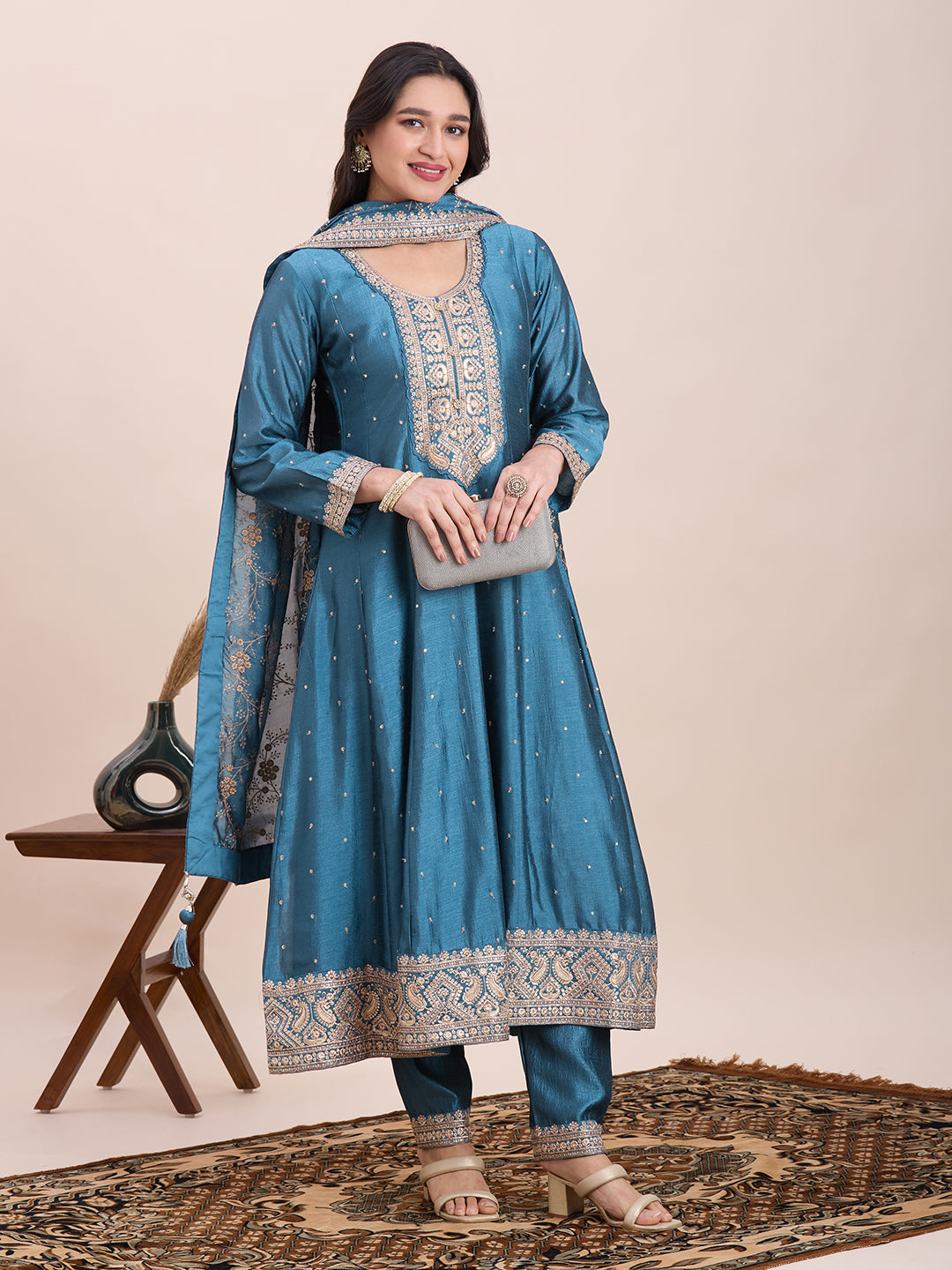 Isha Flair Suit - Roop Darshan