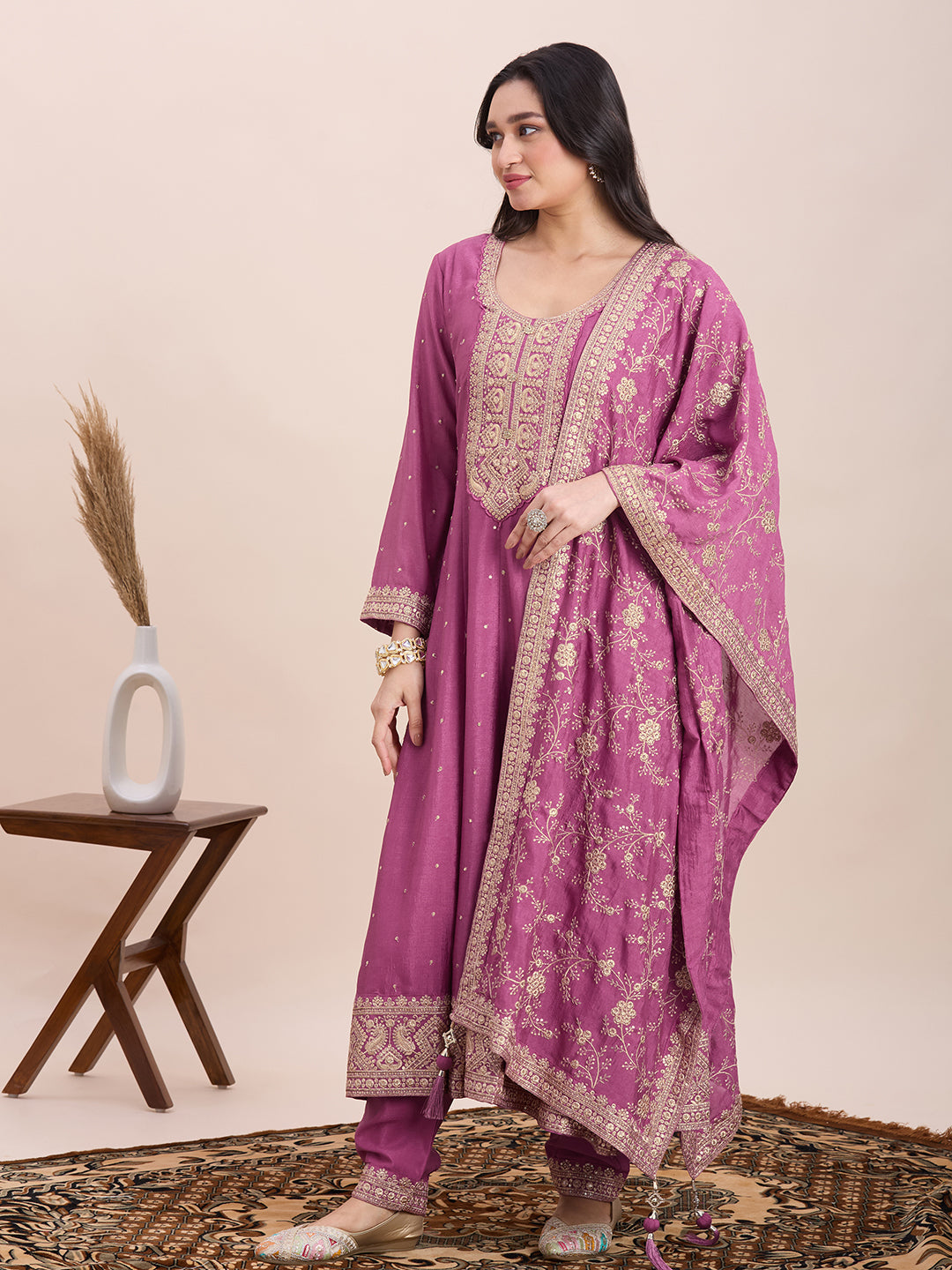 Isha Flair Suit - Roop Darshan